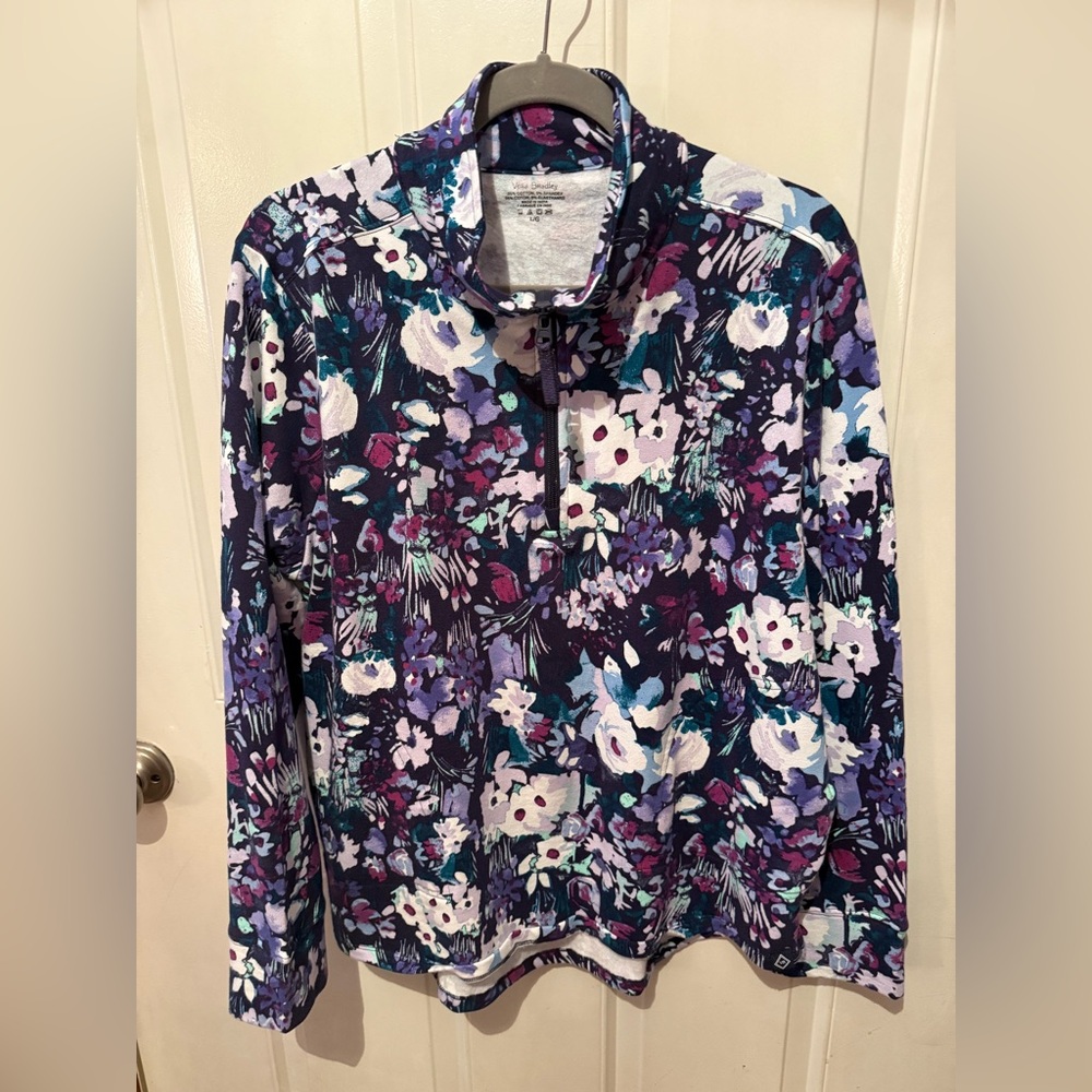Vera Bradley Multicolor Floral Pullover